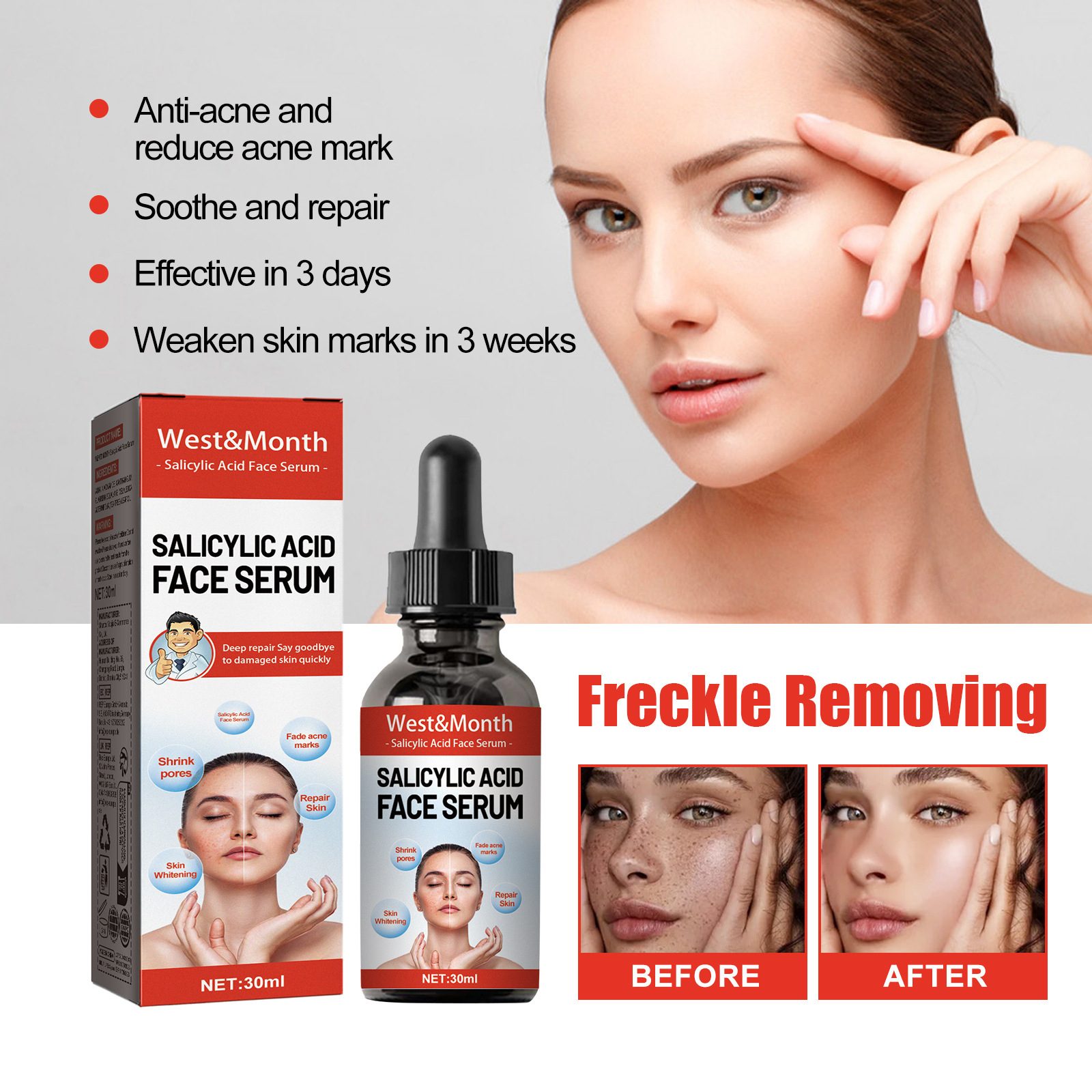 Solution de Soin de la Peau Douce